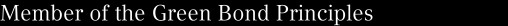 Member of the Green Bond Principles