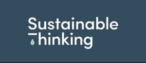 Die Abbildung zeigt das Firmenlogo von Sustainable Thinking
