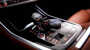 Abbildung zeigt Innovative Bedienlösung eines BMW X5