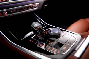 Abbildung zeigt Innovative Bedienlösung eines BMW X5