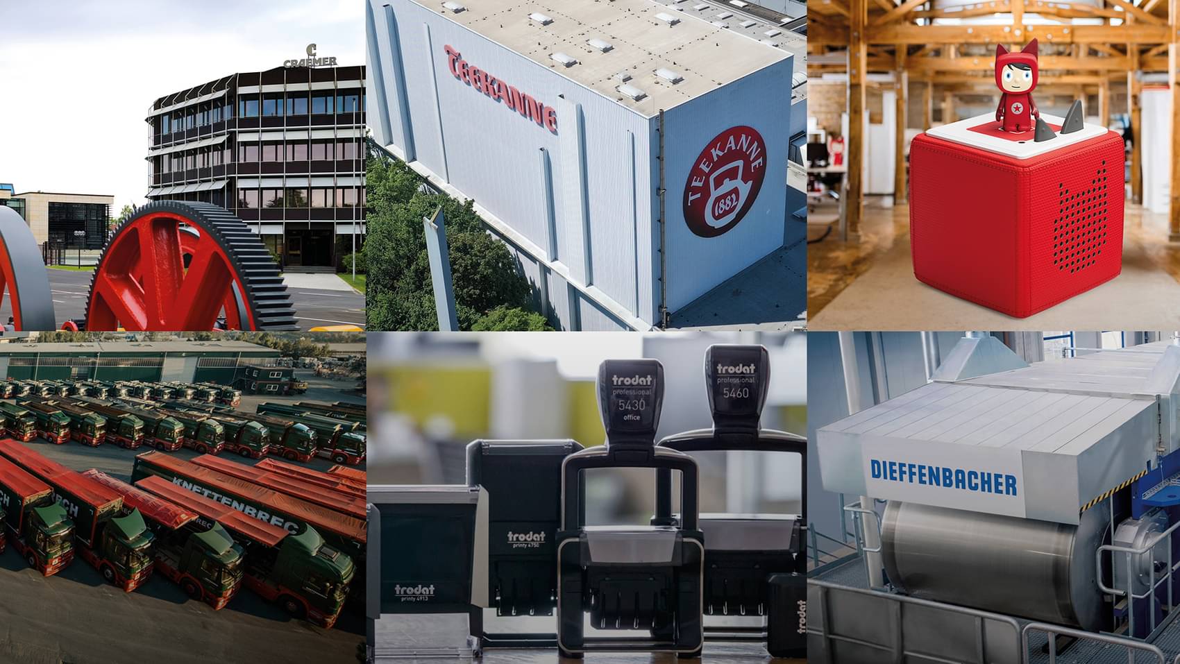 Bildkollage Erfolgsgeschichten unserer Kunden