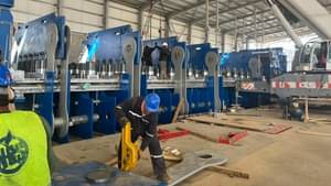 Construction of a plant for the production of fibreboard from date palm fronds