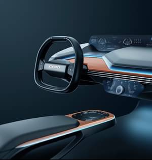 Abbildung zeigt das HMI-Konzept der Firma Preh Group